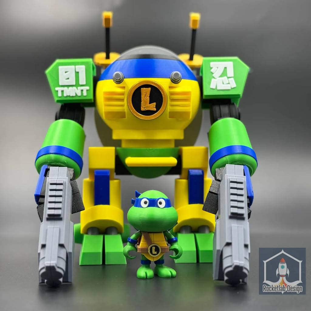 P站图纸印象馆 忍者神龟 利奥纳多 忍者神龟 利奥纳多