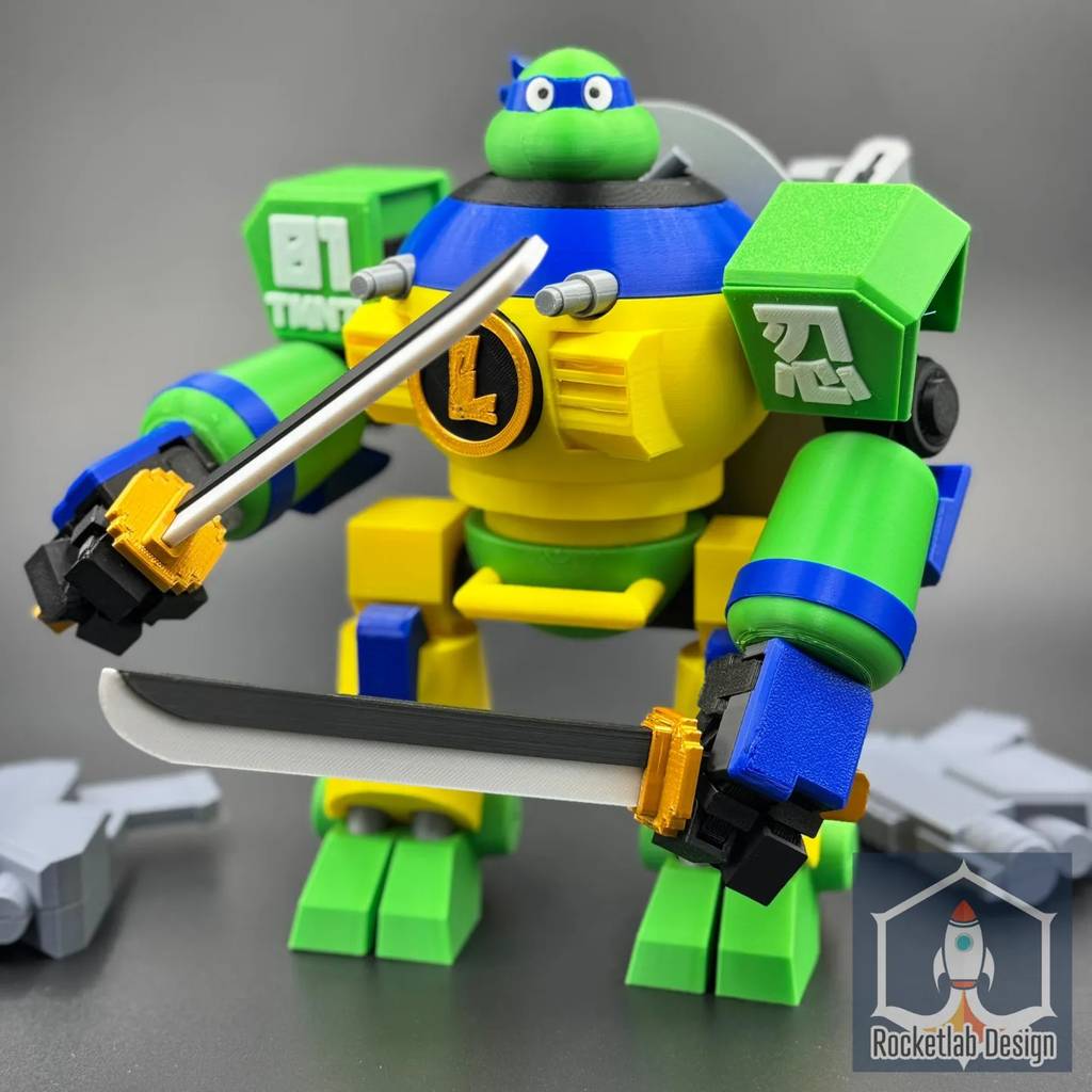 P站图纸印象馆 忍者神龟 利奥纳多 忍者神龟 利奥纳多