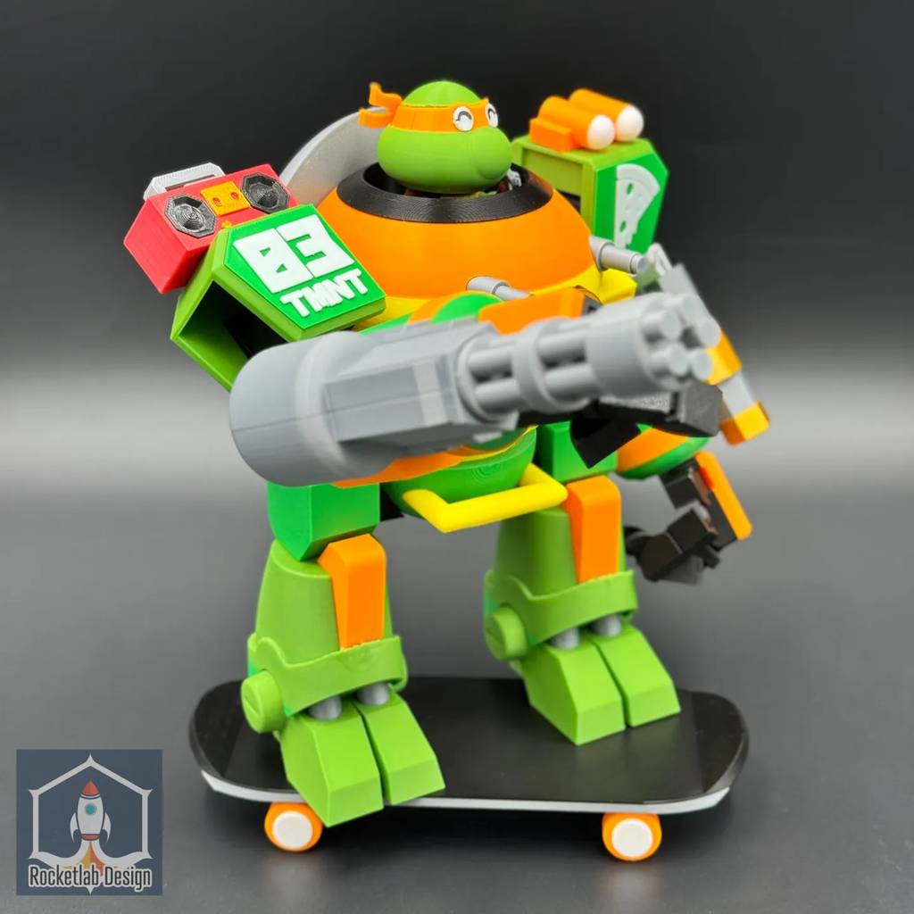 P站图纸印象馆 忍者神龟 米开朗基罗 忍者神龟 米开朗基罗