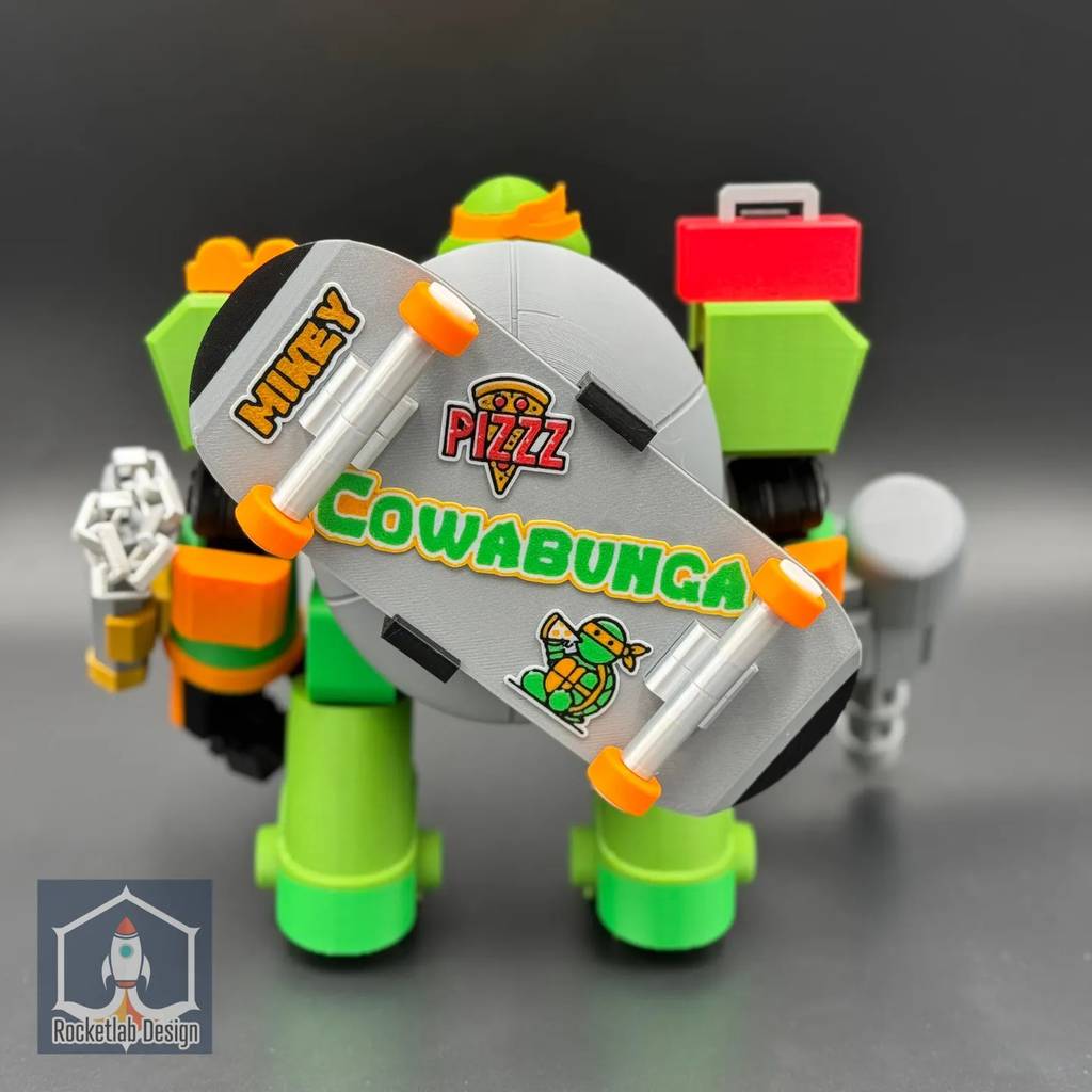 P站图纸印象馆 忍者神龟 米开朗基罗 忍者神龟 米开朗基罗