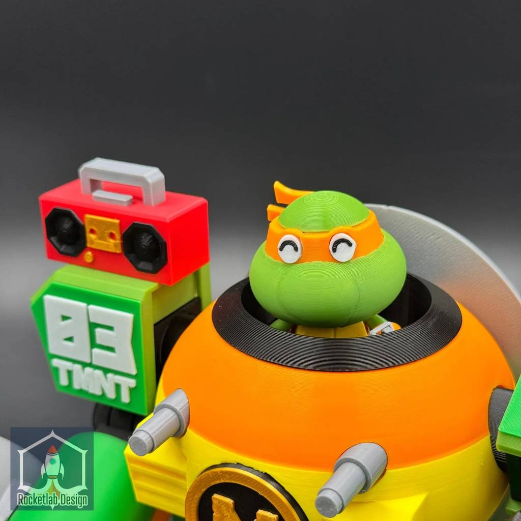 P站图纸印象馆 忍者神龟 米开朗基罗 忍者神龟 米开朗基罗