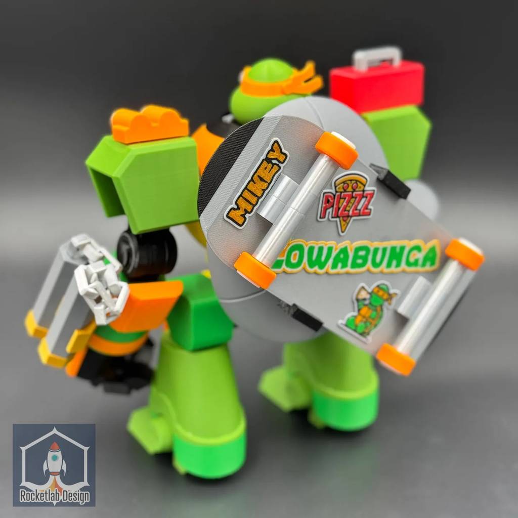 P站图纸印象馆 忍者神龟 米开朗基罗 忍者神龟 米开朗基罗