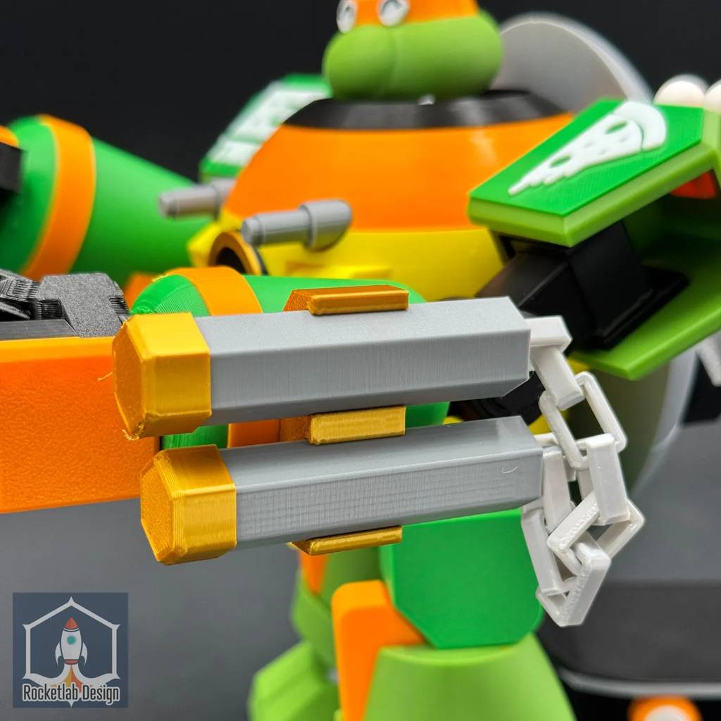 P站图纸印象馆 忍者神龟 米开朗基罗 忍者神龟 米开朗基罗