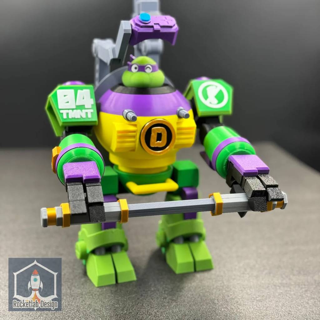 P站图纸印象馆 忍者神龟 多纳泰罗 忍者神龟 多纳泰罗