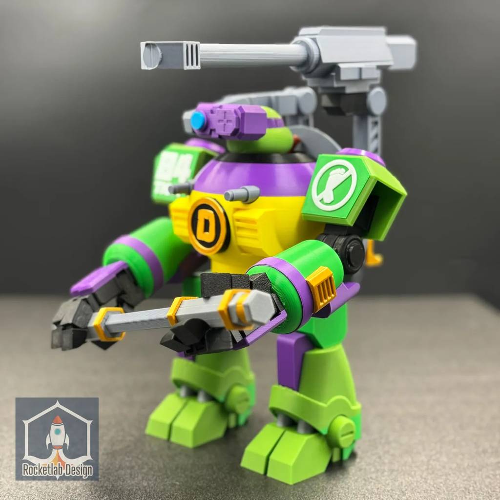 P站图纸印象馆 忍者神龟 多纳泰罗 忍者神龟 多纳泰罗