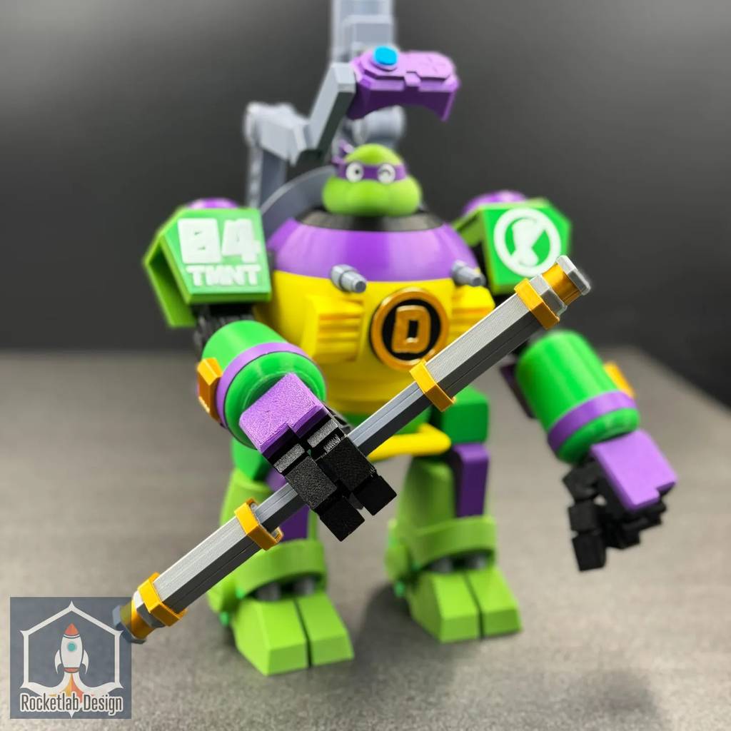 P站图纸印象馆 忍者神龟 多纳泰罗 忍者神龟 多纳泰罗