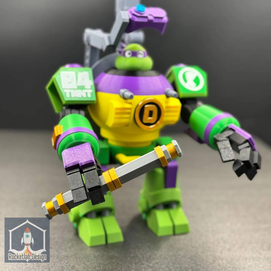 P站图纸印象馆 忍者神龟 多纳泰罗 忍者神龟 多纳泰罗