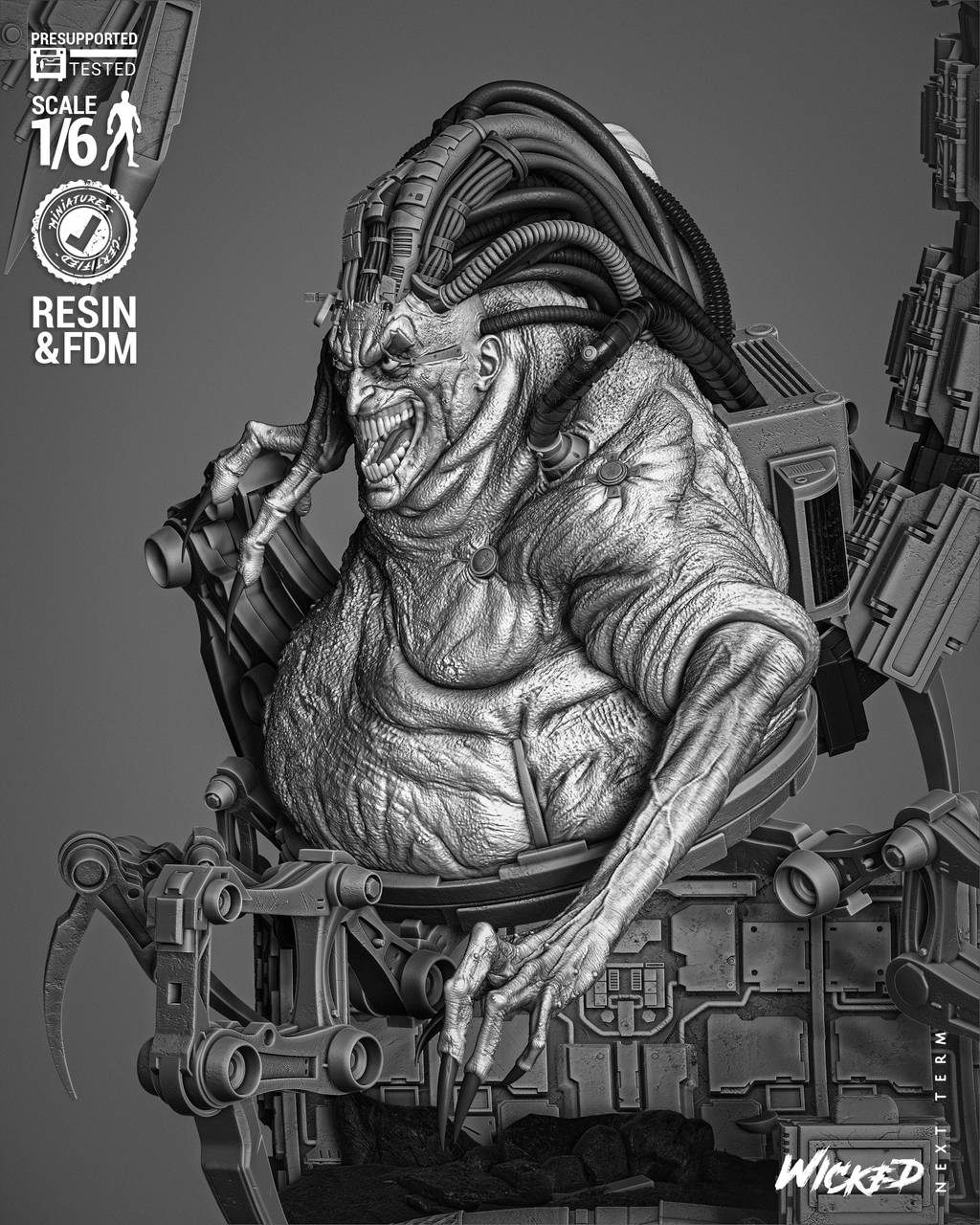 P站图纸印象馆 3DWicked 漫威 莫卓 3DWicked 漫威 莫卓