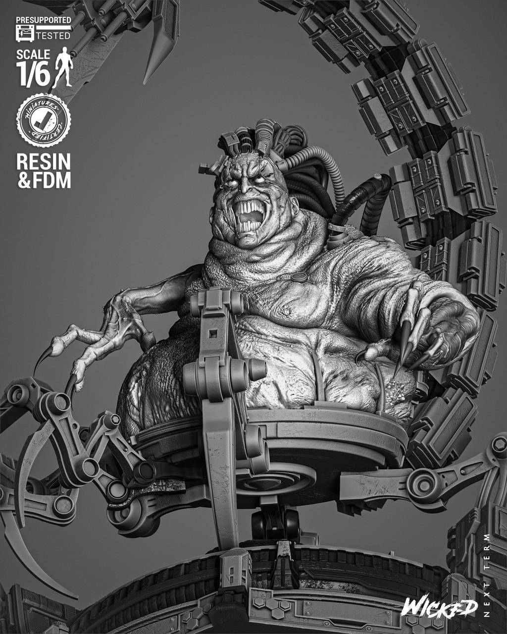 P站图纸印象馆 3DWicked 漫威 莫卓 3DWicked 漫威 莫卓