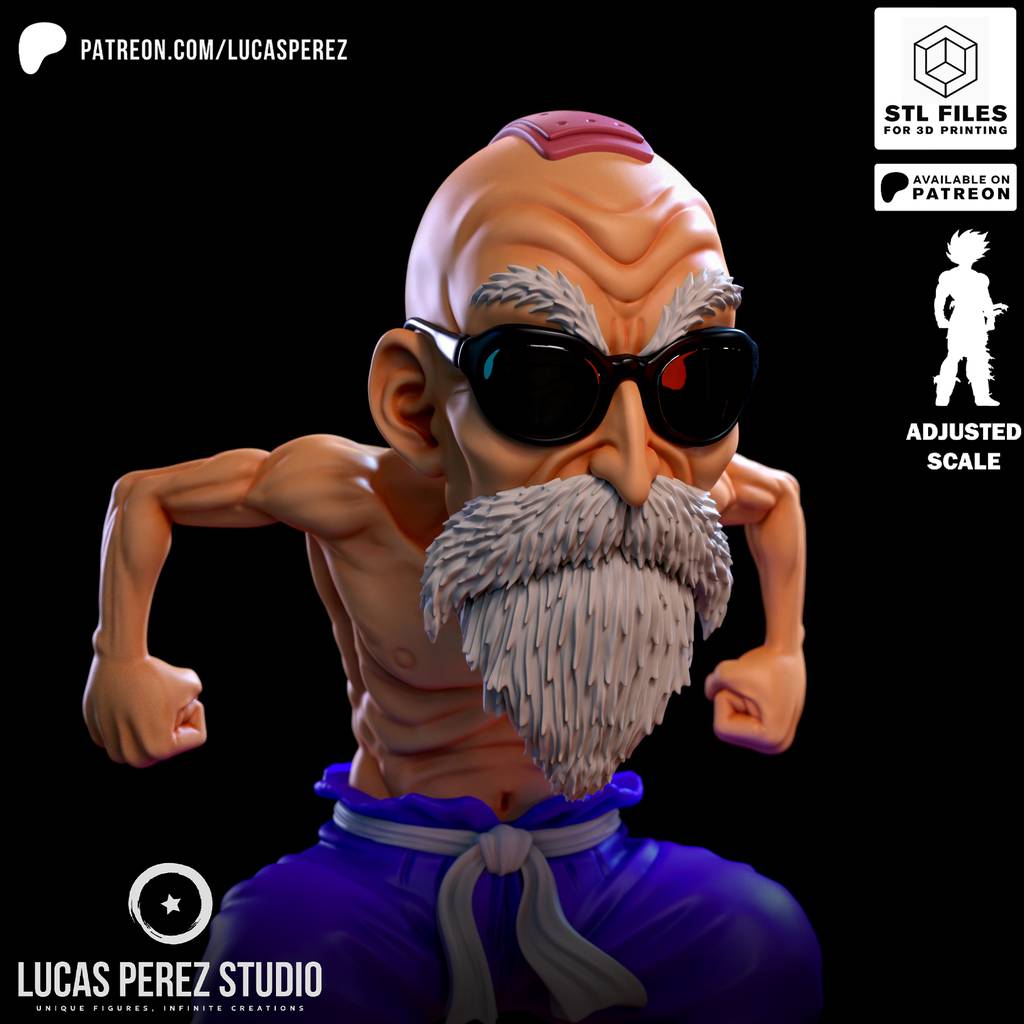 P站图纸印象馆 Lucas Perez 龙珠 龟仙人 Lucas Perez 龙珠 龟仙人