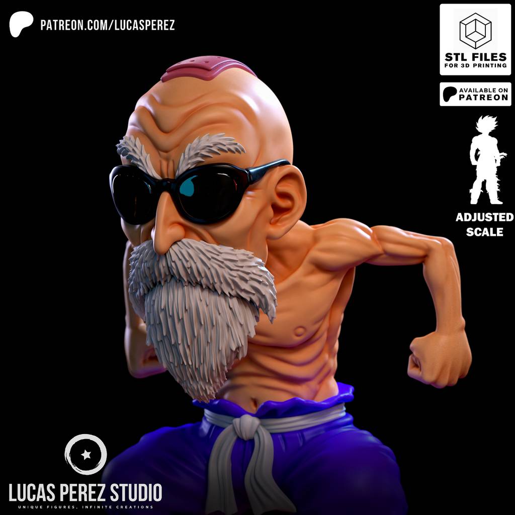 P站图纸印象馆 Lucas Perez 龙珠 龟仙人 Lucas Perez 龙珠 龟仙人