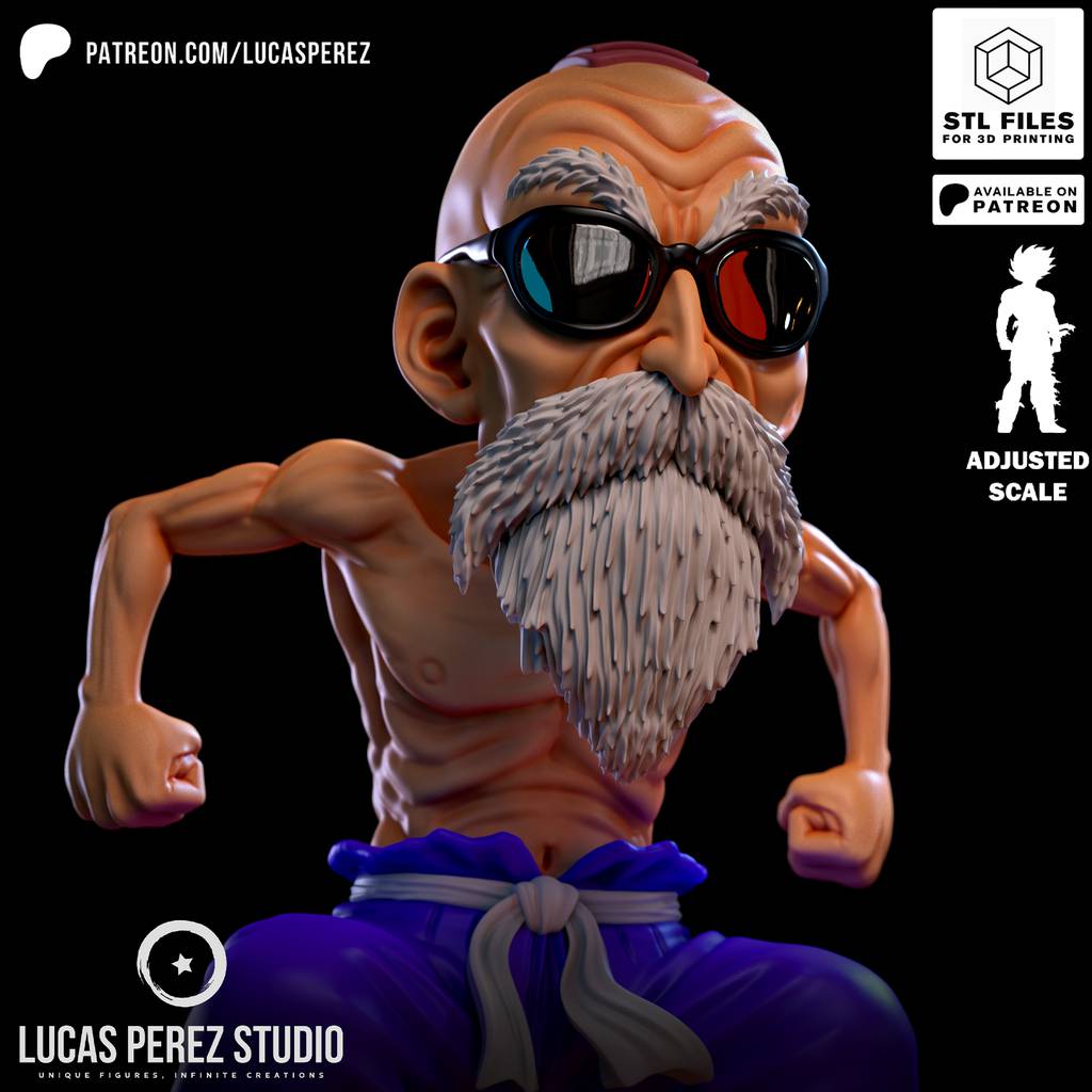 P站图纸印象馆 Lucas Perez 龙珠 龟仙人 Lucas Perez 龙珠 龟仙人