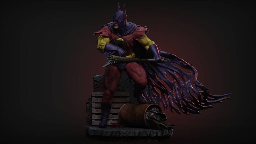 P站图纸印象馆 DC漫画 蝙蝠侠 DC漫画 蝙蝠侠