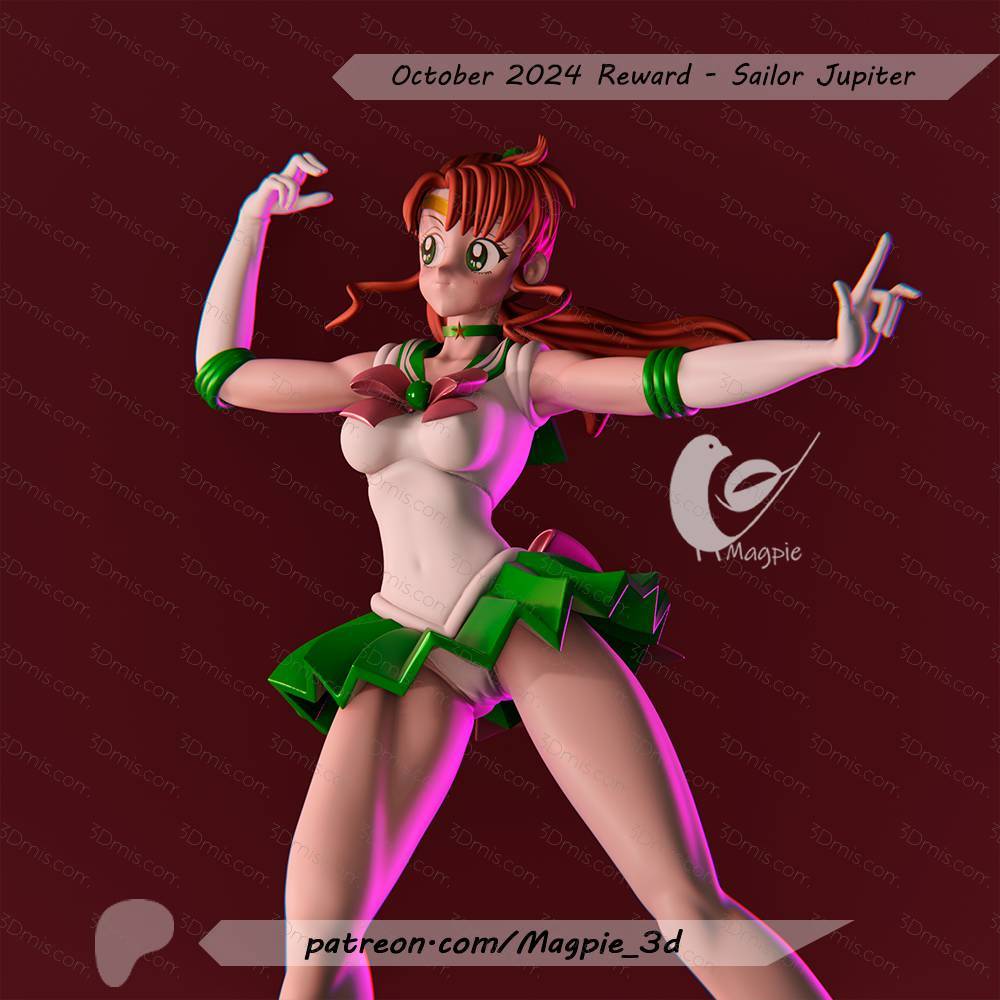 P站图纸印象馆 美少女战士 木野真琴 美少女战士 木野真琴