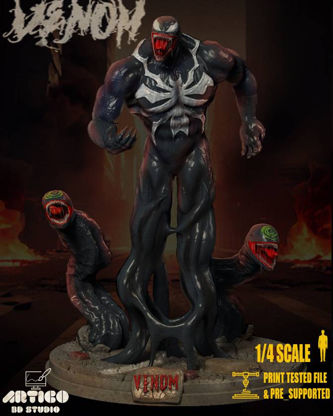 P站图纸印象馆 漫威 毒液 漫威 毒液