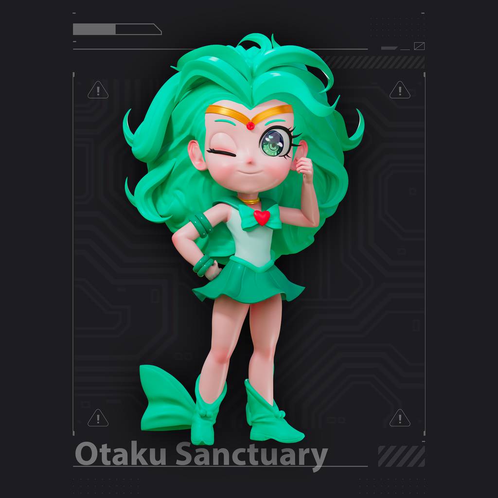 P站图纸印象馆 美少女战士 水手海王星 美少女战士 水手海王星