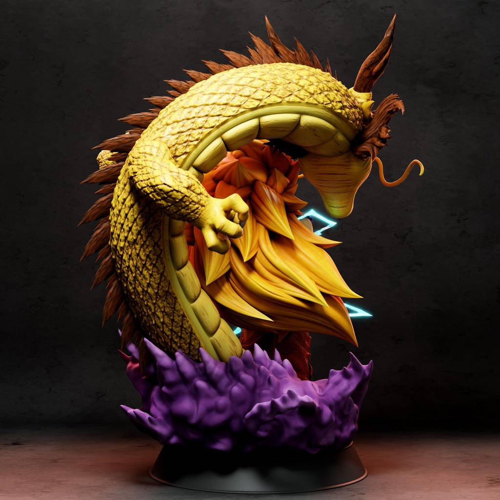 P站图纸印象馆 龙珠 超级赛亚人 悟空 龙珠 超级赛亚人 悟空