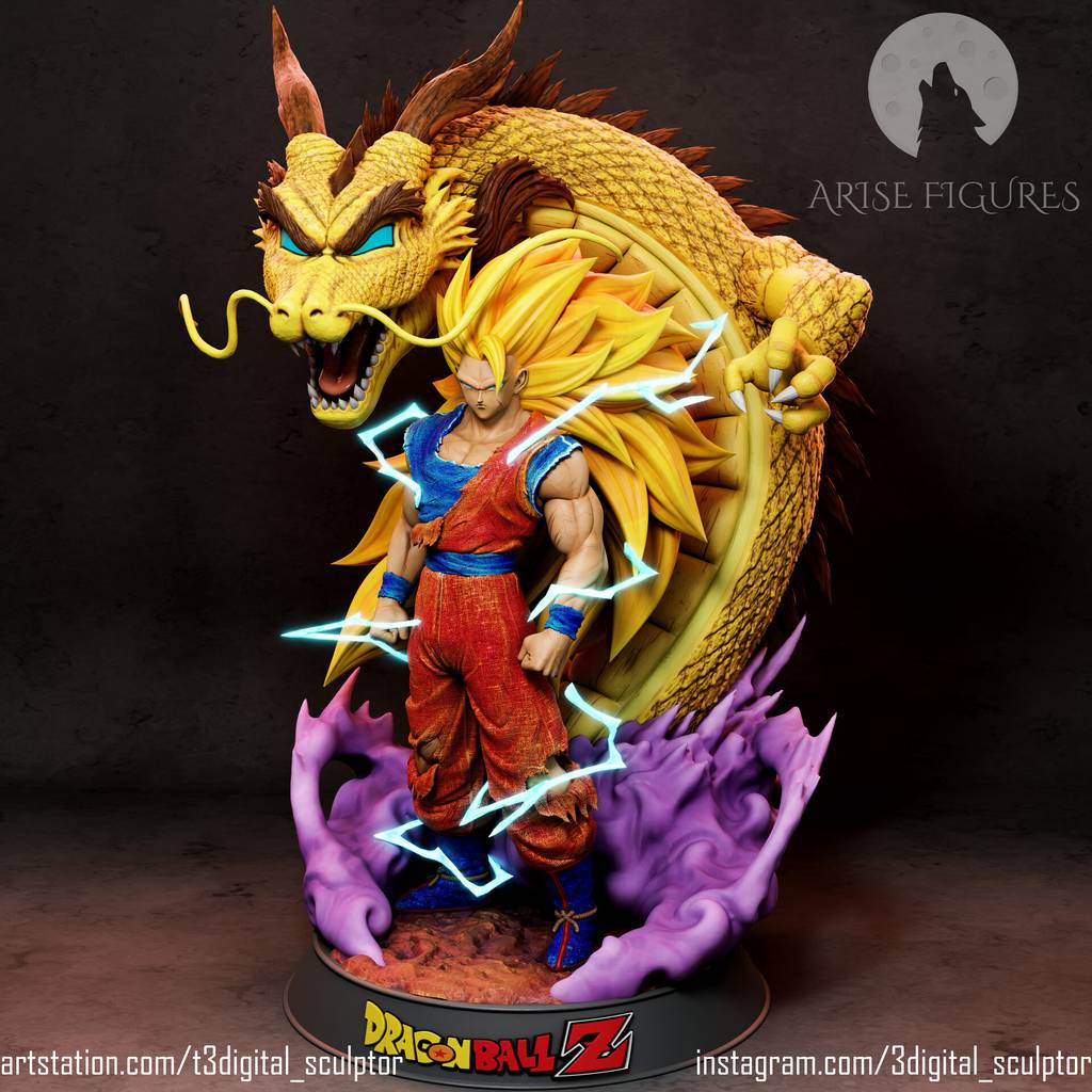 P站图纸印象馆 龙珠 超级赛亚人 悟空 龙珠 超级赛亚人 悟空