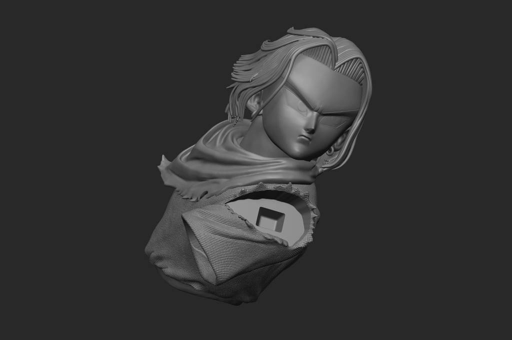 P站图纸印象馆 龙珠 悟空 人造人18号17号 龙珠 悟空 人造人18号17号