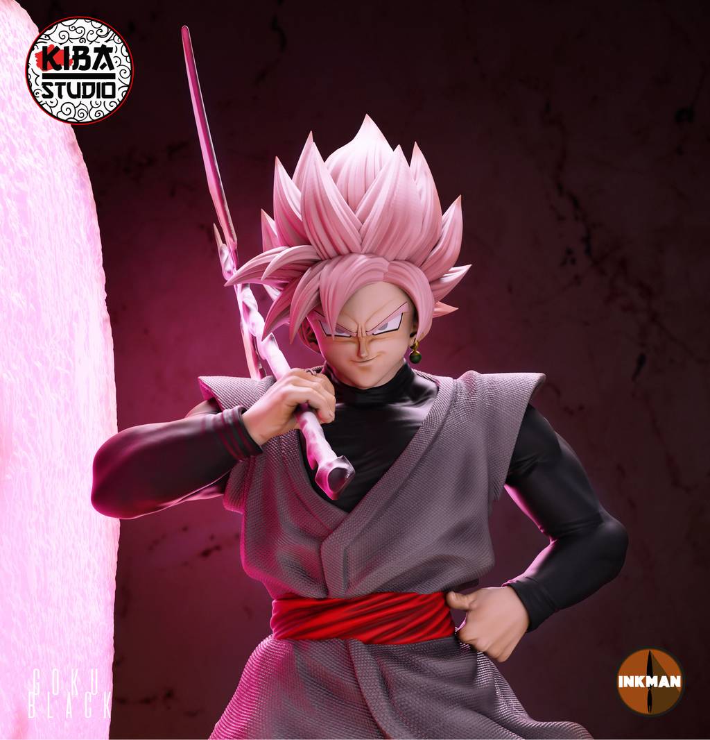 P站图纸印象馆 Kaidan 龙珠斗士Z 黑悟空 Kaidan 龙珠斗士Z 黑悟空