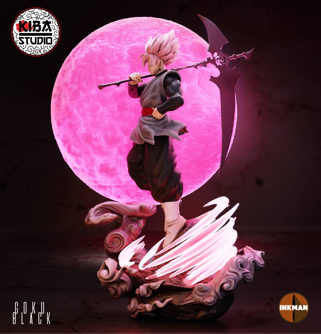 P站图纸印象馆 Kaidan 龙珠斗士Z 黑悟空 Kaidan 龙珠斗士Z 黑悟空