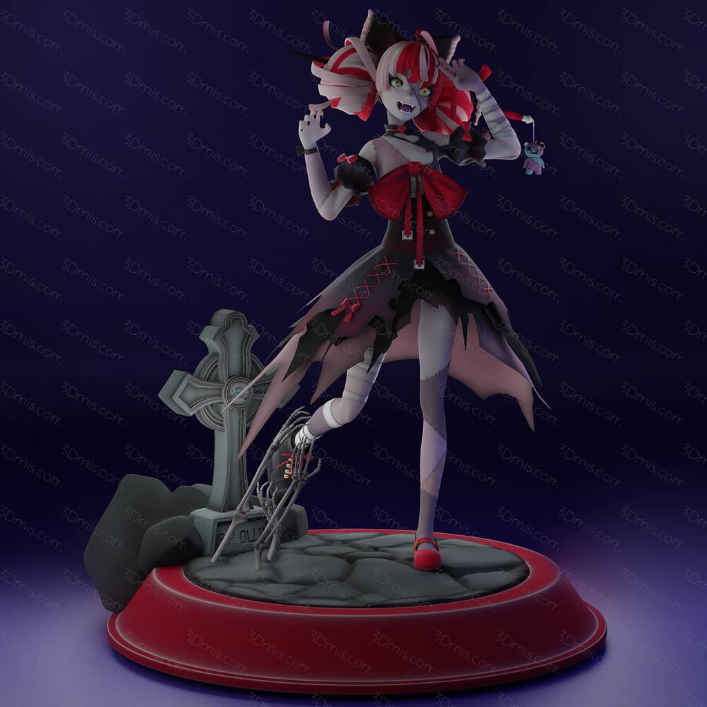 P站图纸印象馆 虚拟偶像 克蕾西·奥莉 虚拟偶像 克蕾西·奥莉