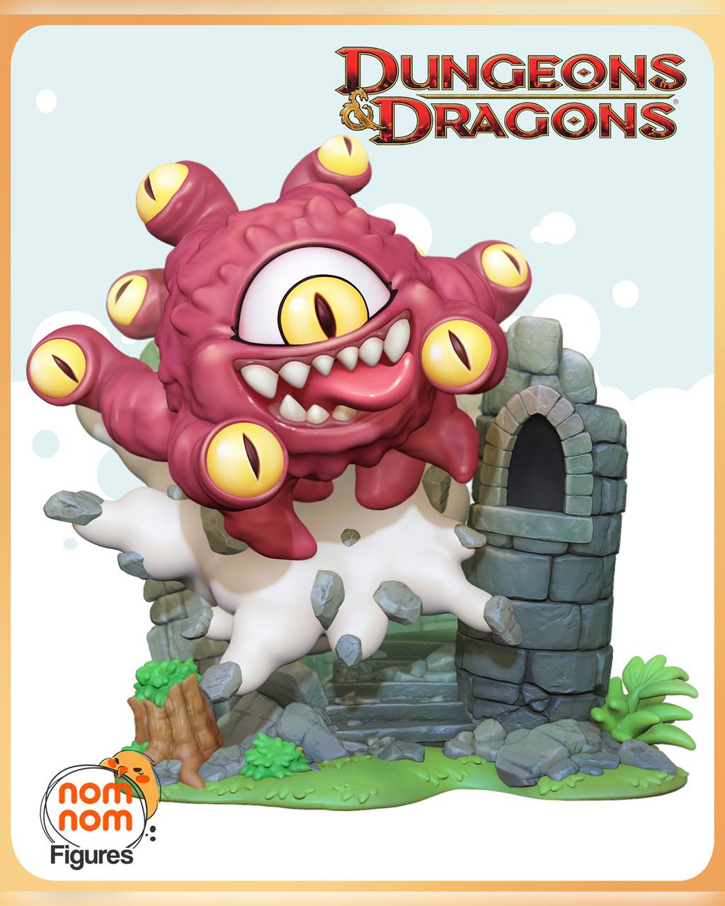 P站图纸印象馆 NomNom 龙与地下城 眼魔 NomNom 龙与地下城 眼魔