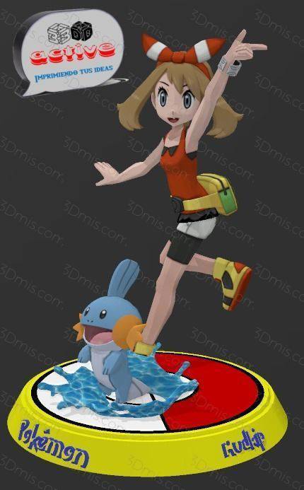 精灵宝可梦 小遥和水跃鱼