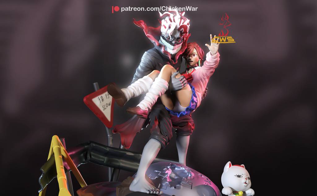 P站图纸印象馆 CW Studio 当哒当 绫濑桃和高仓健 CW Studio 当哒当 绫濑桃和高仓健