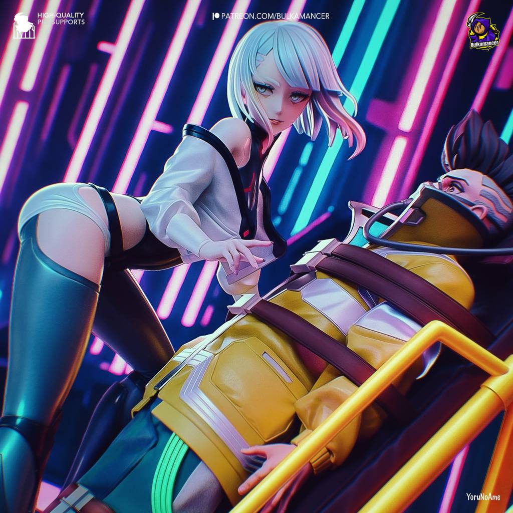 P站图纸印象馆 Bulkamancer 赛博朋克:边缘行者 露西和大卫 Bulkamancer 赛博朋克:边缘行者 露西和大卫