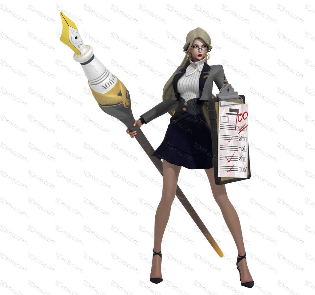 P站图纸印象馆 王者荣耀 雅典娜 王者荣耀 雅典娜