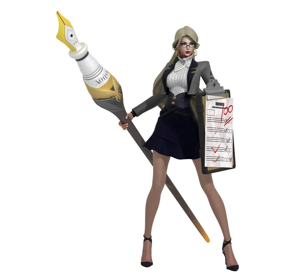 P站图纸印象馆 王者荣耀 雅典娜 王者荣耀 雅典娜