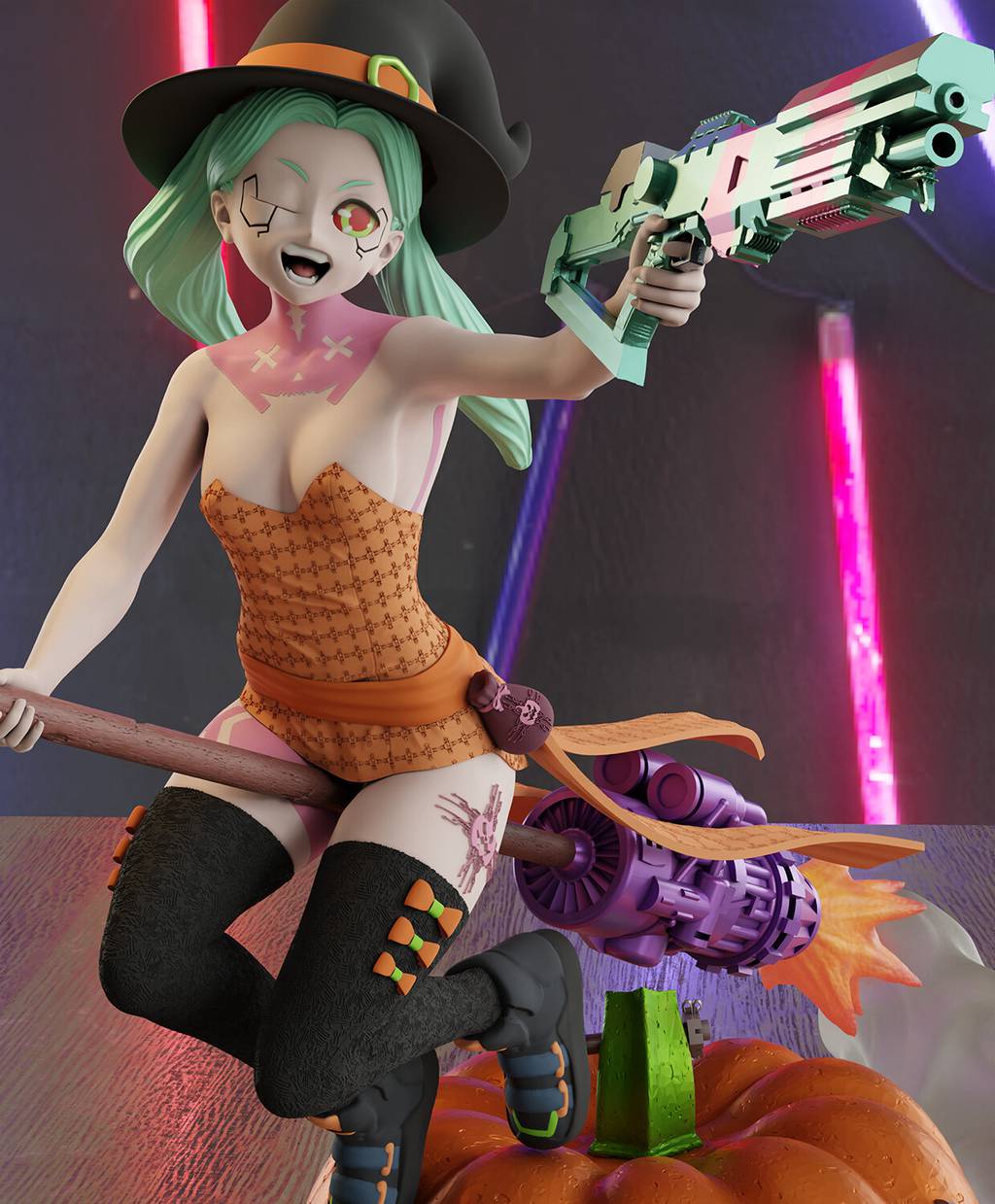 P站图纸印象馆 赛博朋克 边缘行者 瑞贝卡 赛博朋克 边缘行者 瑞贝卡