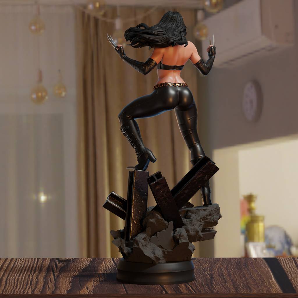 P站图纸印象馆 BrunoArt3D 漫威 劳拉·金尼 BrunoArt3D 漫威 劳拉·金尼