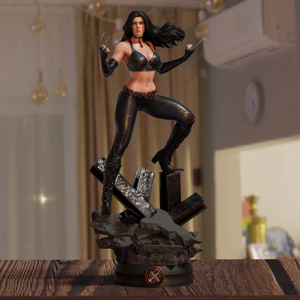 P站图纸印象馆 BrunoArt3D 漫威 劳拉·金尼 BrunoArt3D 漫威 劳拉·金尼