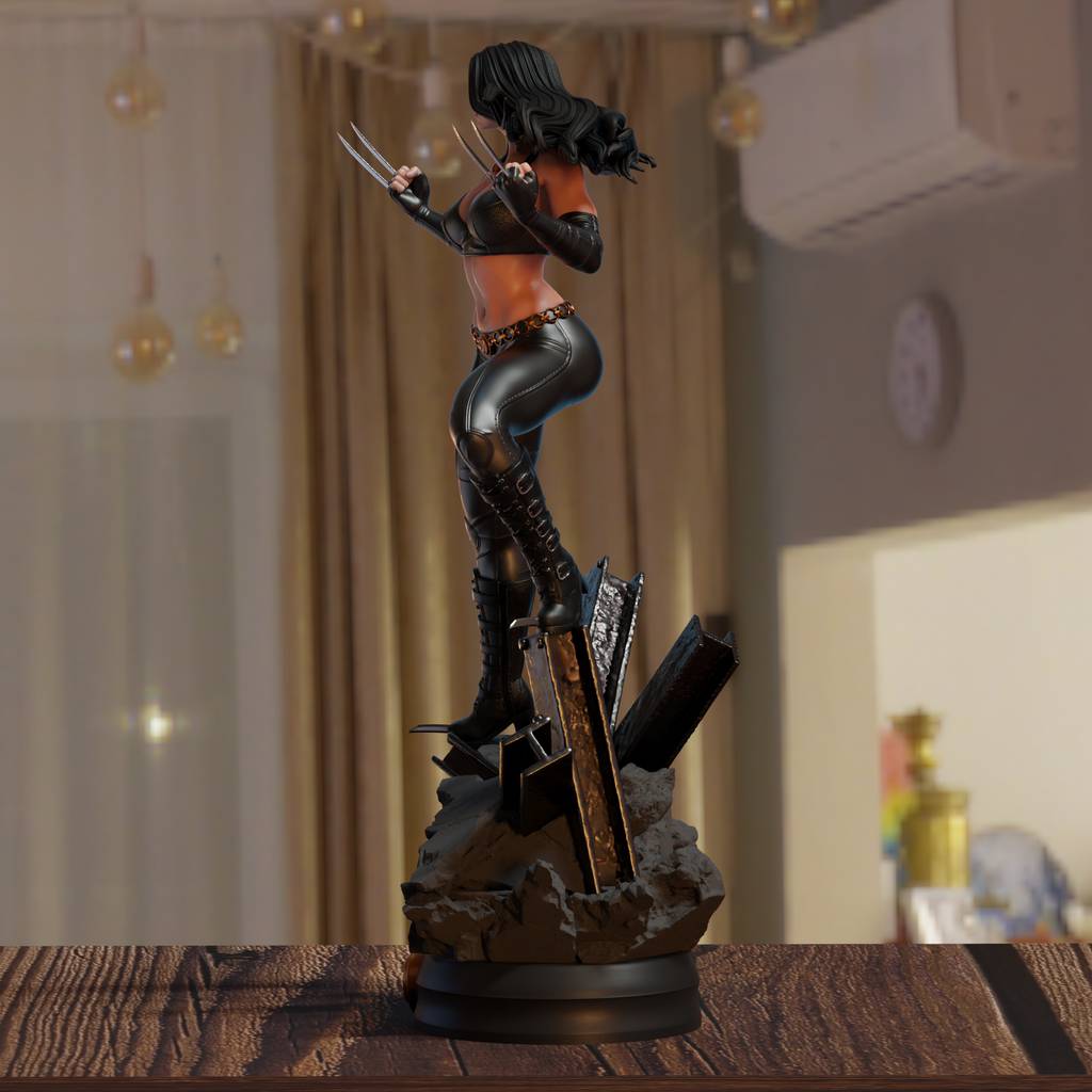 P站图纸印象馆 BrunoArt3D 漫威 劳拉·金尼 BrunoArt3D 漫威 劳拉·金尼