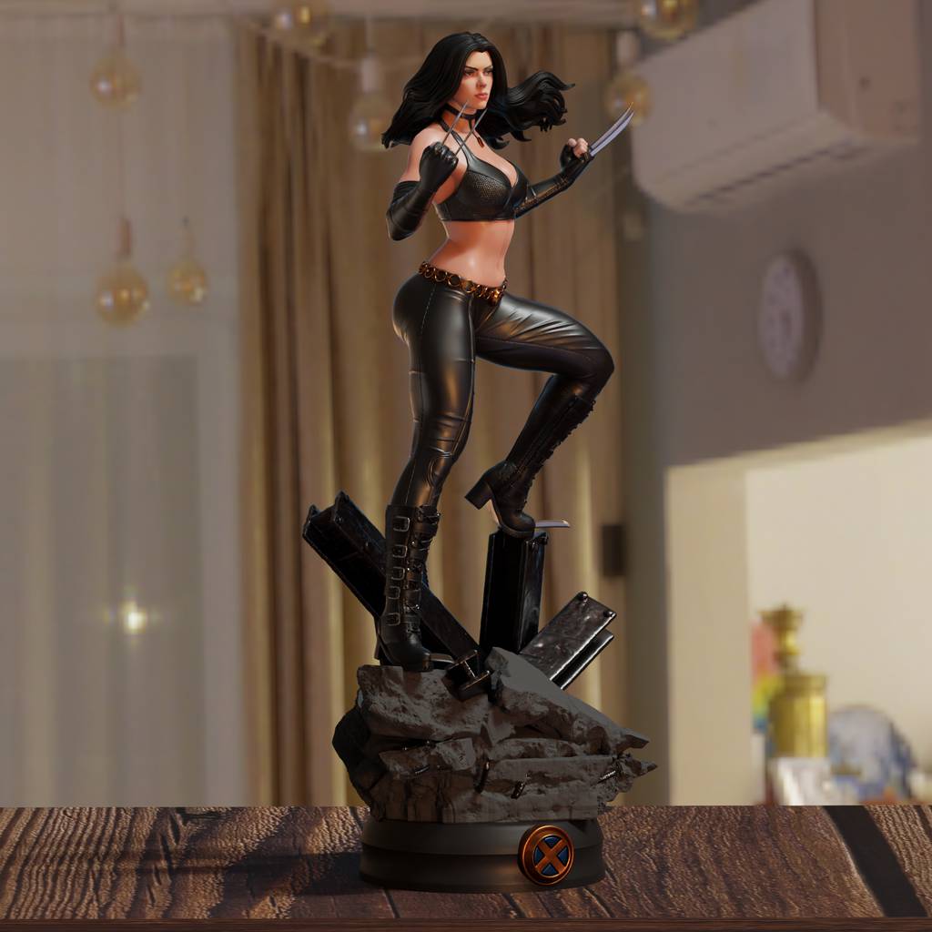 P站图纸印象馆 BrunoArt3D 漫威 劳拉·金尼 BrunoArt3D 漫威 劳拉·金尼