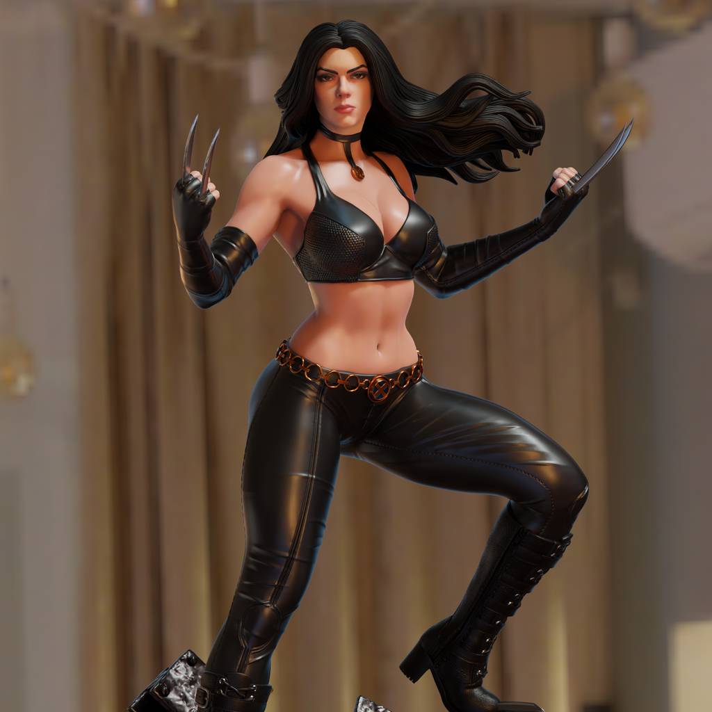 P站图纸印象馆 BrunoArt3D 漫威 劳拉·金尼 BrunoArt3D 漫威 劳拉·金尼