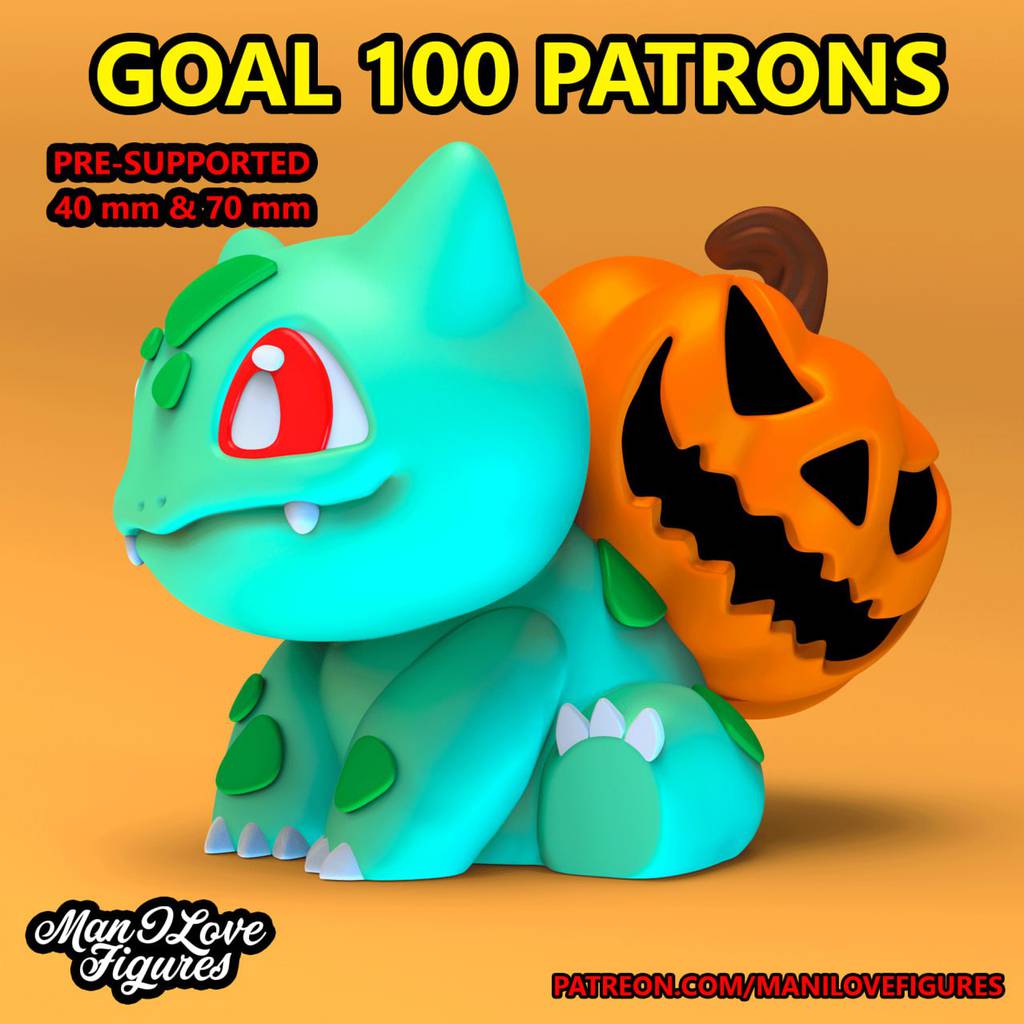 P站图纸印象馆 Man I Love 精灵宝可梦 妙蛙种子 Man I Love 精灵宝可梦 妙蛙种子