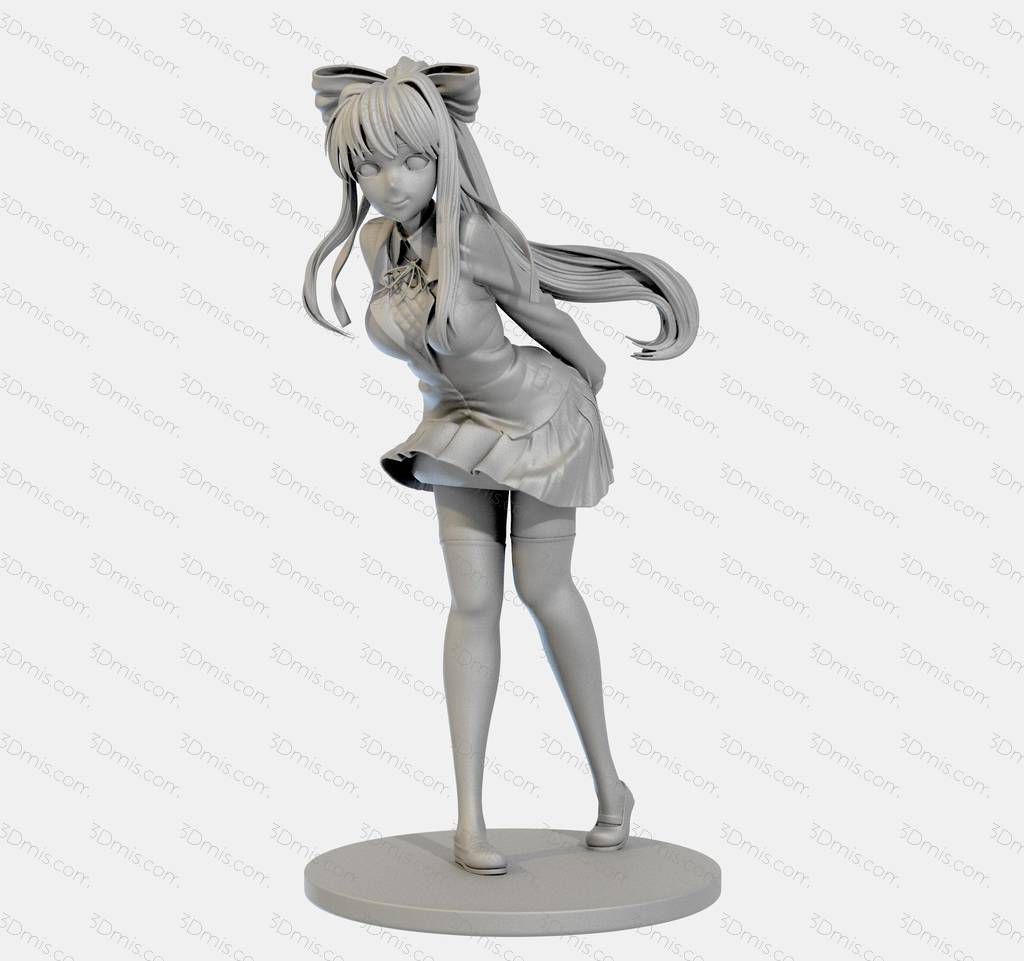 P站图纸印象馆 心跳文学部 莫妮卡 心跳文学部 莫妮卡