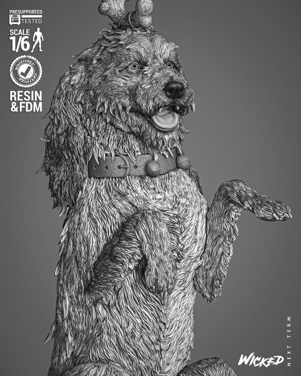 P站图纸印象馆 3DWicked 绿毛怪格林奇 麦克斯 3DWicked 绿毛怪格林奇 麦克斯