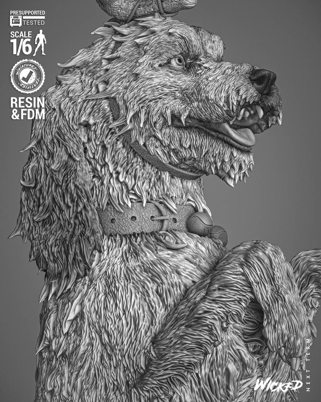 P站图纸印象馆 3DWicked 绿毛怪格林奇 麦克斯 3DWicked 绿毛怪格林奇 麦克斯