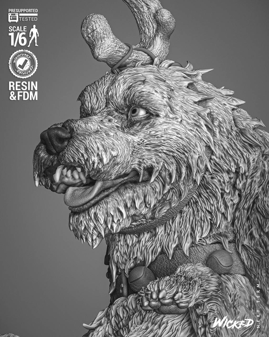 P站图纸印象馆 3DWicked 绿毛怪格林奇 麦克斯 3DWicked 绿毛怪格林奇 麦克斯