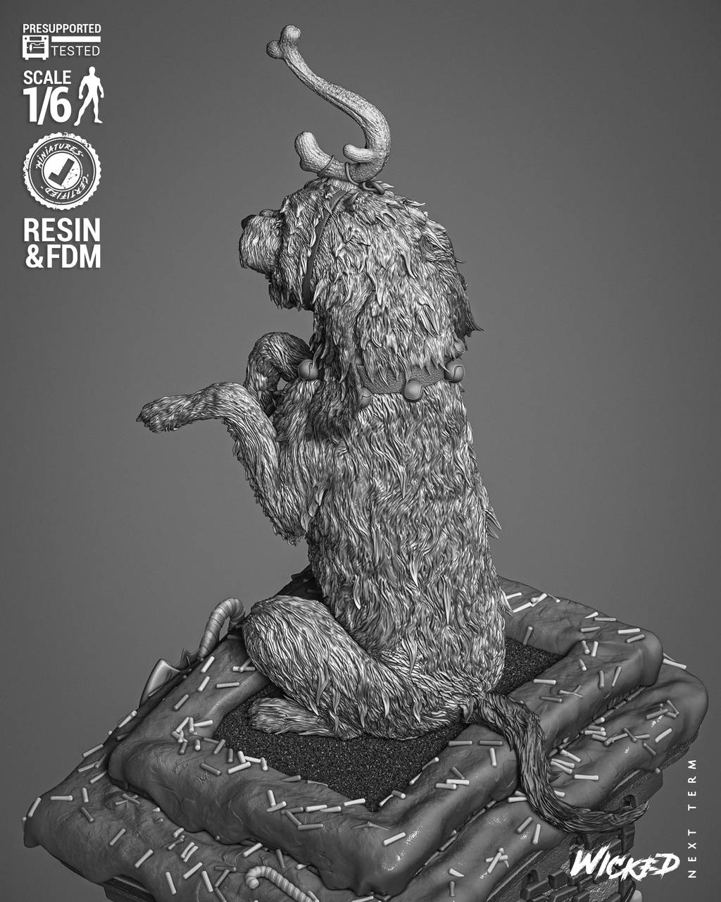 P站图纸印象馆 3DWicked 绿毛怪格林奇 麦克斯 3DWicked 绿毛怪格林奇 麦克斯