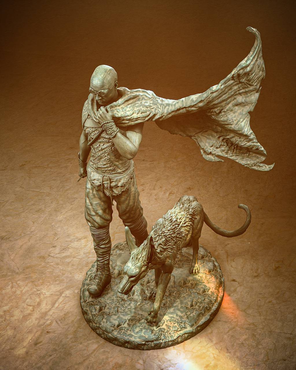 P站图纸印象馆 CA3D 星际传奇 雷迪克和猎犬 CA3D 星际传奇 雷迪克和猎犬