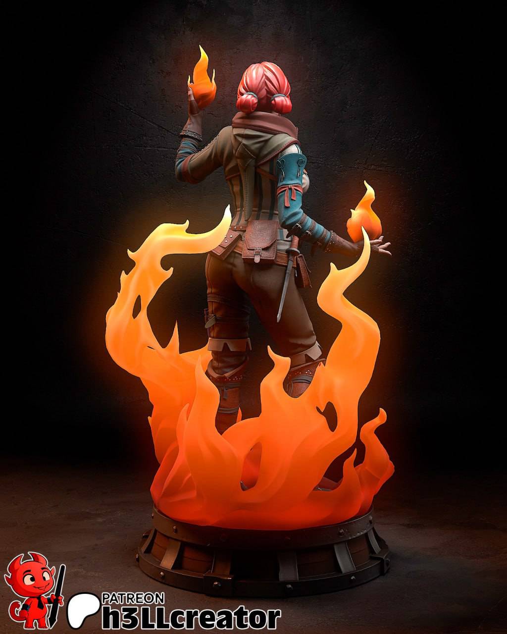 P站图纸印象馆 H3LL 猎魔人 特莉丝‧梅利葛德 H3LL 猎魔人 特莉丝‧梅利葛德