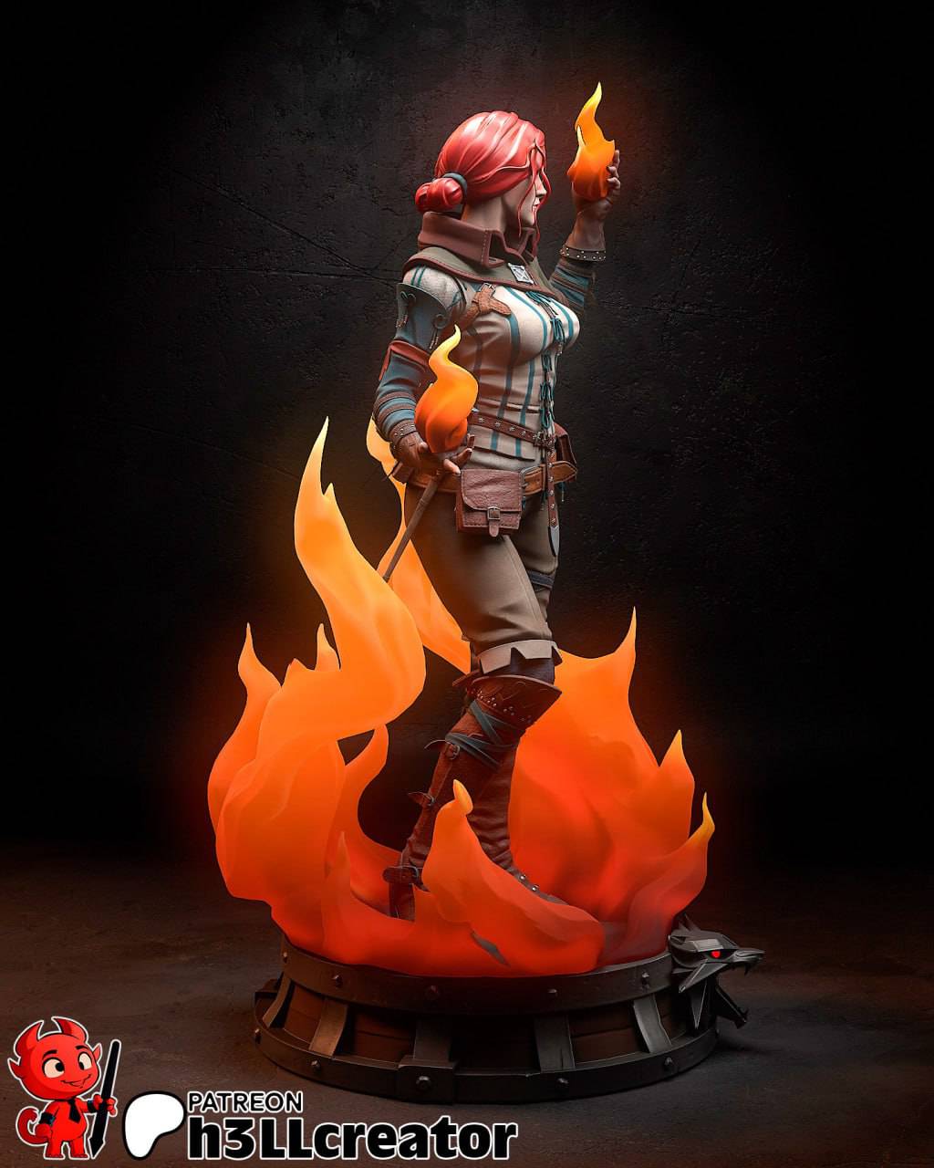 P站图纸印象馆 H3LL 猎魔人 特莉丝‧梅利葛德 H3LL 猎魔人 特莉丝‧梅利葛德