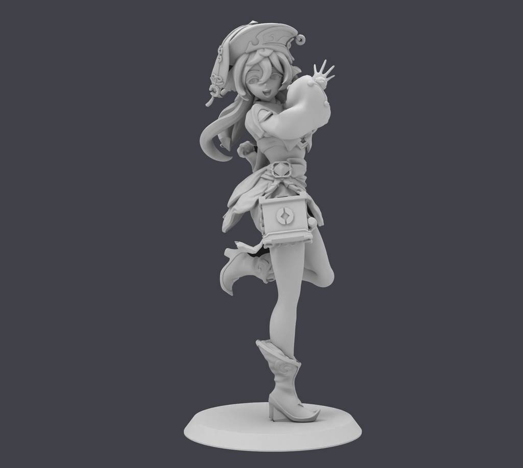 P站图纸印象馆 原神 烟绯 原神 烟绯