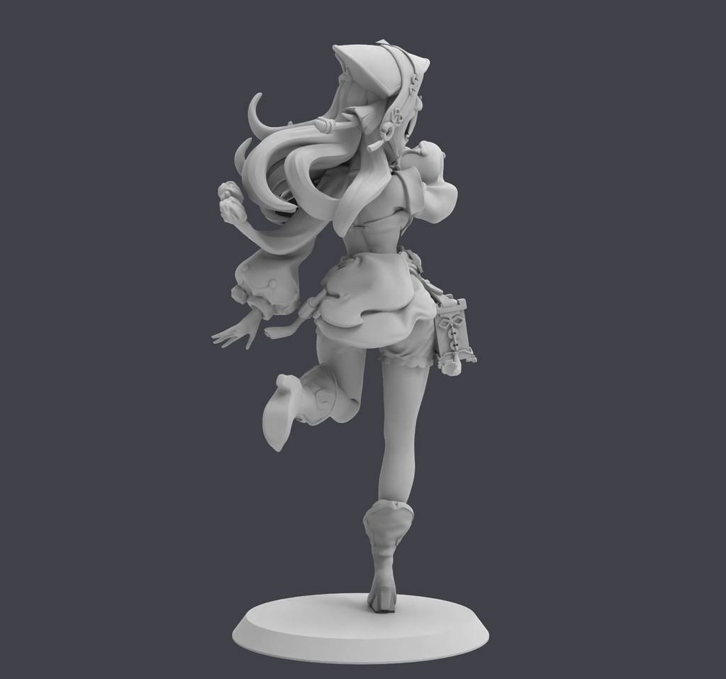 P站图纸印象馆 原神 烟绯 原神 烟绯