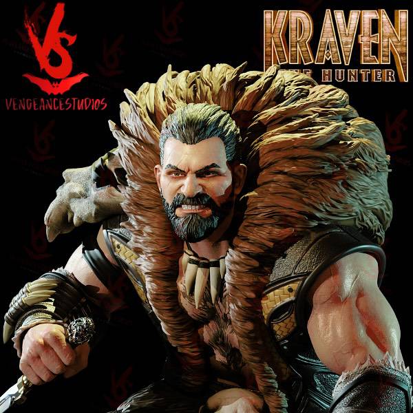 P站图纸印象馆 漫威 猎人克莱文 漫威 猎人克莱文